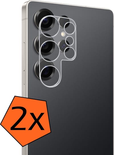 Camera Lens Protector - 2 Stuks - Geschikt voor Samsung Galaxy S25 Ultra - Camera Screenprotector - Gehard Glas - Beschermglas - Tempered Glass - Screen Protector