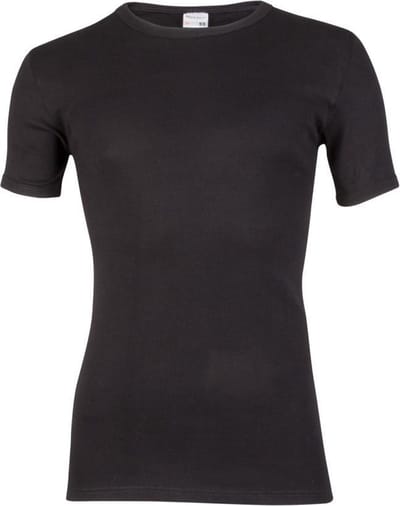 Beeren Heren T-shirt Ronde Hals M3000 Katoen Zwart XXXXL
