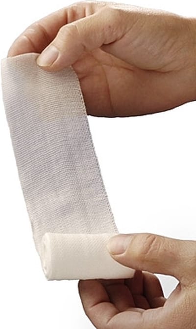 HEKA last elastisch fixatie windsel 4 m x 4 cm niet steriel, 1 stuk