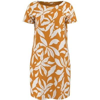 ESMARA Dames jurk (Print/oranje, XS (32/34))