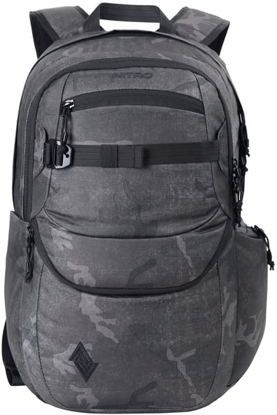 NITRO Vrije tijd rugzak Rugzak met laptopvak Future Hero Backpack 35L Forged Camo Grijs