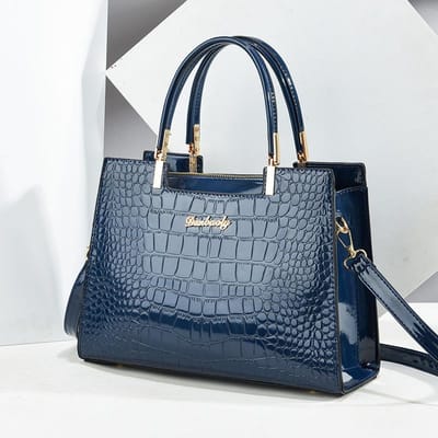 Dames Europese en Amerikaanse Messenger Bag Schoudertas Lakleer Glanzend Dames Handtas One Size