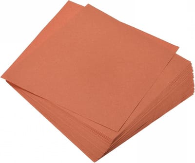 25 Vellen Dubbelzijdig Origami Papier in Oranje en Rood 15cm x 15cm 70gsm voor Kunstprojecten, Beginners en Cadeau Decoratie
