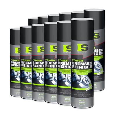 Spraytive 12x 500ml remreiniger ontvetter spray verwijdert olie vet en vuil sneldrogend residuvrij voor remmen en motor