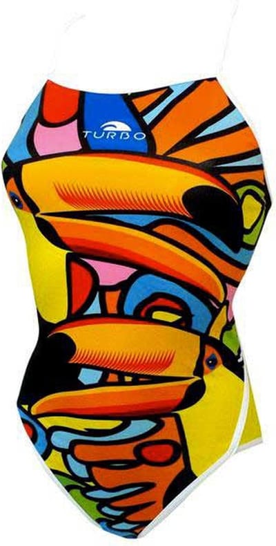 Turbo Tucan Zwemkleding Veelkleurig 9-10 Years Meisje