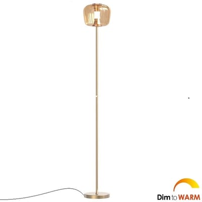 Freelight - Vloerlamp Rosa H 170 cm rosé goud