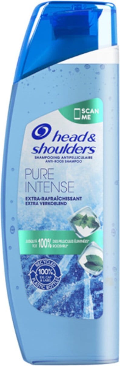 Head & Shoulders - Anti-Roos Shampoo - Pure Intense - Extra Verkoelend - 250 ml