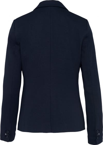 Kariban Damesjas van tricot K6133 - Night Navy Heather - 44 NL (46 FR)
