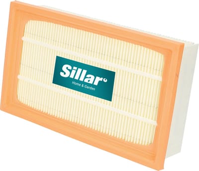 Sillar, 1 x stofzuigerfilter, luchtfilter voor industriële stofzuigers, EPA filter, voor droog gebruik, vervanging, geschikt voor Karcher, Flex, Dewalt 6.904-367, 6.904-208, 6.904-190, 6904367, 6904208, 6904190, 24x14x5.8cm
