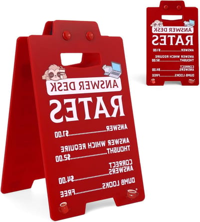 EGoods - Grappige Kantoorgrappen Acryl Leuke Kantoordecoratie voor Collega's - Kantoorartikelen Teamgenoten - Werknemers (Luiaardstijl)