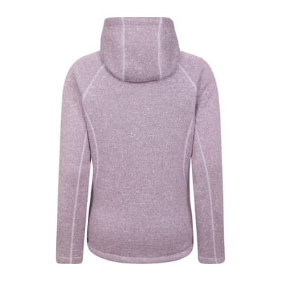 Mountain Warehouse Dames/Dames Nevis Bontgevoerde Full Zip Hoodie (Paars)