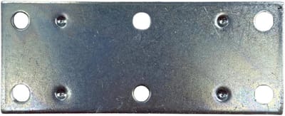 Zinken Muur- en Meubelreparatieplaat met Schroeven