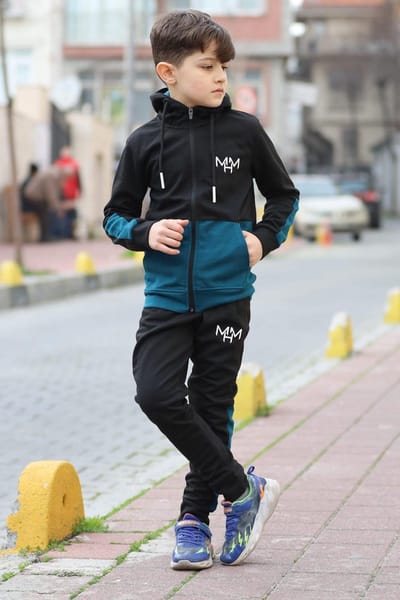 Kindertrainingspak – 2-delig (hoodie + broek) Comfortabel & Modieus| a8