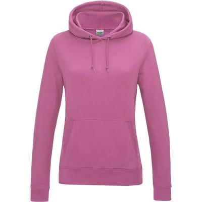 Just Hoods Women´s College Hoodie JH001F - CANDYFLOSS PINK - L