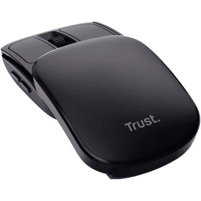 Trust Zylo - Draadloze Muis - Ultra Compact Uitschuifbaar - Ideaal voor reizen - Zwart