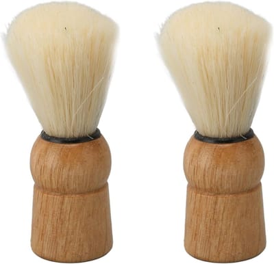 Professionele Mini Scheerkwast voor Baardverzorging - Ideaal voor Vaders en Vrienden - Draagbaar en Handig voor Perfecte Scheerervaring en Maximale Schuimvorming