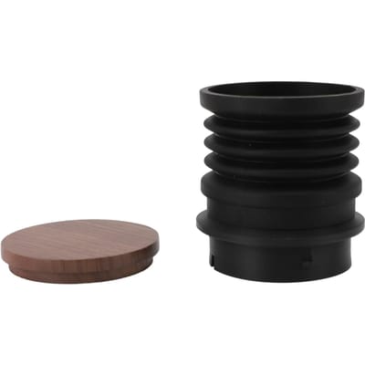 Moulin à café à dose unique en silicone et noyer, souffleur de poussière pour Encore