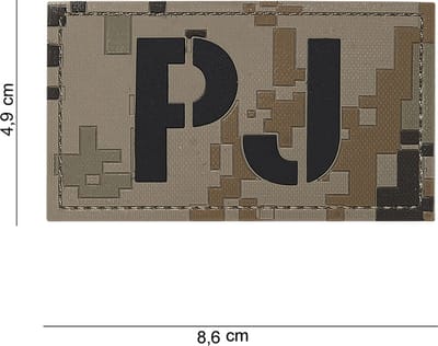 101 Inc Embleem 3D Pvc Pj Dig. Desert 16107