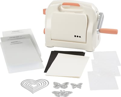 Stans- en embossingmachine Starterset, A5 15,5x21 cm, 1 set