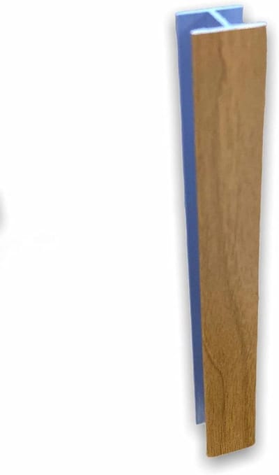 Verbindingsstukken Keukenkast - Plintverbinders Keuken - Keuken Installatie - Set van 4 Stuks - Diverse Hoogtes - Licht Walnoot