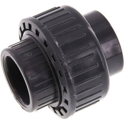 PVC Rechte Lijmmof 25x54mm FKM
