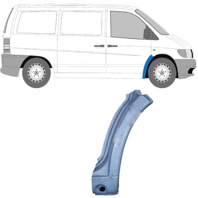 Reparatiepaneel voorste spatbord voor Mercedes Vito I W638 1996-2003 / Rechts