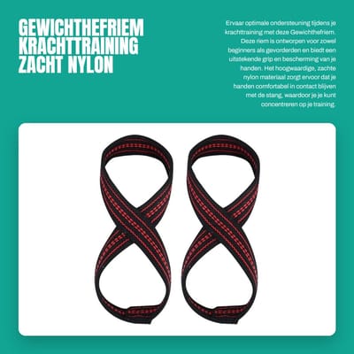 Dailygoods- Gewichthefriem - 2 Stuks - Zacht Nylon - Beschermhulzen - Duurzaam - Slijtvast - Verstelbaar S/M - Polsband
