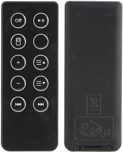 VT Goods - Vervangende afstandsbediening - Soundbar afstandsbediening - Eenvoudig te bedienen - Compact formaat - ABS-materiaal - Geschikt voor dive...