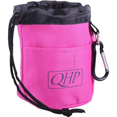 QHP - Treat Bag - Beloningstasje - Fuchsia Navy