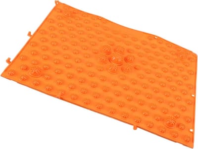 Voetmassage Mat - Acupressuur Pad - Voet Ontspanning - Dubbel Gebruik - 38.5 x 28.3 cm - Zwart
