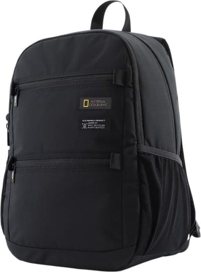National Geographic Laptop Rugzak / Rugtas / Schooltas - 15 inch - Mutation - N18389 - Zwart - Zwart
