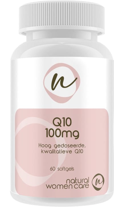 Natural Women Care - Q10 - 100 mg - Natuurlijk gefermenteerd - antioxidant - energie - mitochondriën