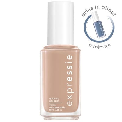 essie - expressie - 60 buns up - nude - sneldrogende nagellak - 10ml