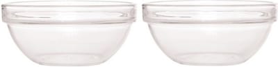 Luminarc Salade schaal/slakom van glas - 2x - Dia 29 cm - Schalen en kommen - Keuken accessoires