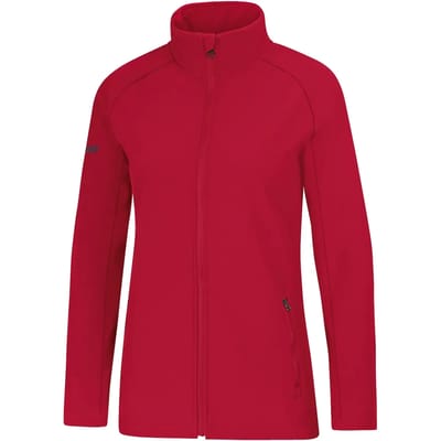 Jako Team Dames Softshell Jas - Softshelljassen  - rood - 38