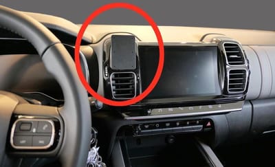 Brodit ProClip houder geschikt voor Citroën C5 Aircross 2019-2022 Center mount