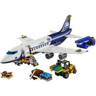 Creatieve Stad Airbus Vrachtvliegtuig Vliegtuig Bouwstenen Lucht Vliegtuig Model Bakstenen Educatief DIY Speelgoed Voor Kinderen Jongens