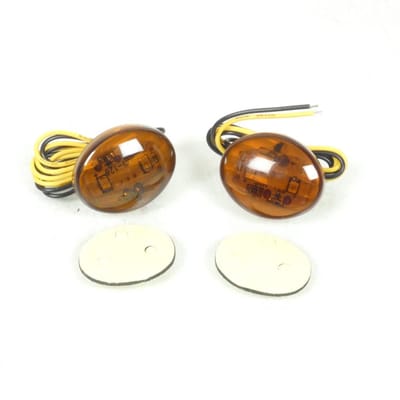 Mini Clignotant oeil à leds fumé 12V BIHR pour moto YM-1816LED Neuf