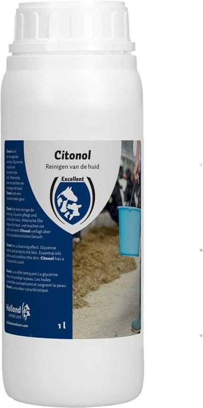 Excellent Citonol - Reinigen en wassen huid - Klauw, klauwhuid en speenhuid - Dieren - 1 Liter