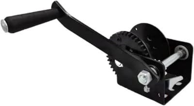 Handlier Kettingtakel - Mini Lier - Zware Objecten Tillen - Robuuste Tandwielen - 600 LBS - Zilver