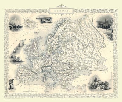 1000 Stukjes Puzzel - Legpuzzel Kaart - Ontspanning Thuis - Historische Kaart - 69x48 cm - Meerdere Kleuren