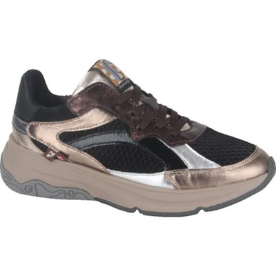Floris Van Bommel Sfw-10141 Holli Sneakers - Leer - Dames - Bronskleurig - Maat 37
