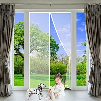 Insectenwerend Deurscherm voor Balkonschuifdeuren - 250 x 205 cm - Hordeur voor Huis en Tuin