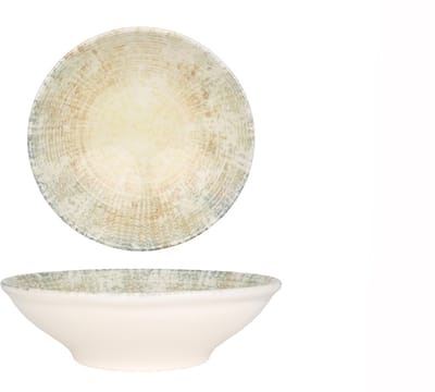 Kütahya Porselen Kommetje - Cinnamon - Porselein - 24 cm (1600cc) - set van 2