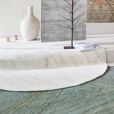LOBERON Vloerkleed Mariselle crème