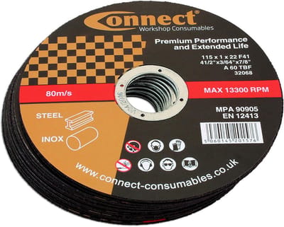 10x Extra Dunne Doorslijpschijven 115mm x 1.0mm - Universeel Gebruik