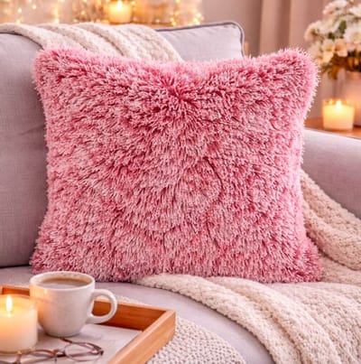 Fluffy Comfort Collection Kussenhoes - 45x45 cm