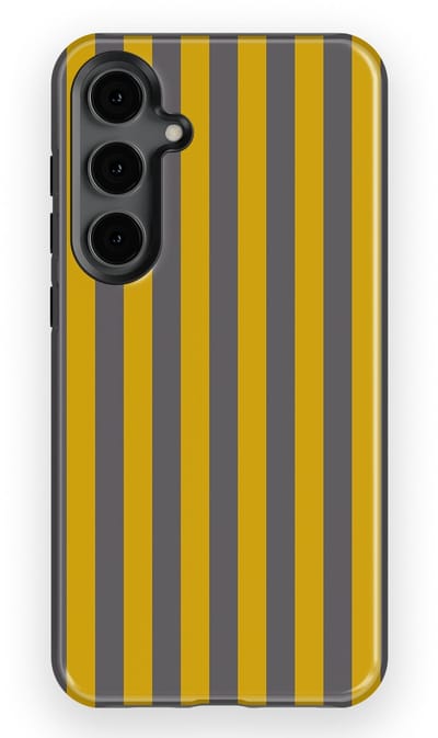 DripCase Gestreept Hoesje Samsung Galaxy S24 Plus | Backcover met Mag | Stripes Motief | Trendy Case Samsung Galaxy S24 Plus met Strepen Gravel Lane