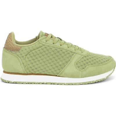 Woden Ydun Suede Mesh Ii Dusty Olive Maat: 37 | Sneakers Outlet | Dames | Groen