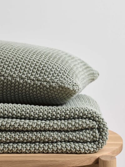 Marc O'Polo Nordic Knit Sierkussen Garden Green - 30x60 cm